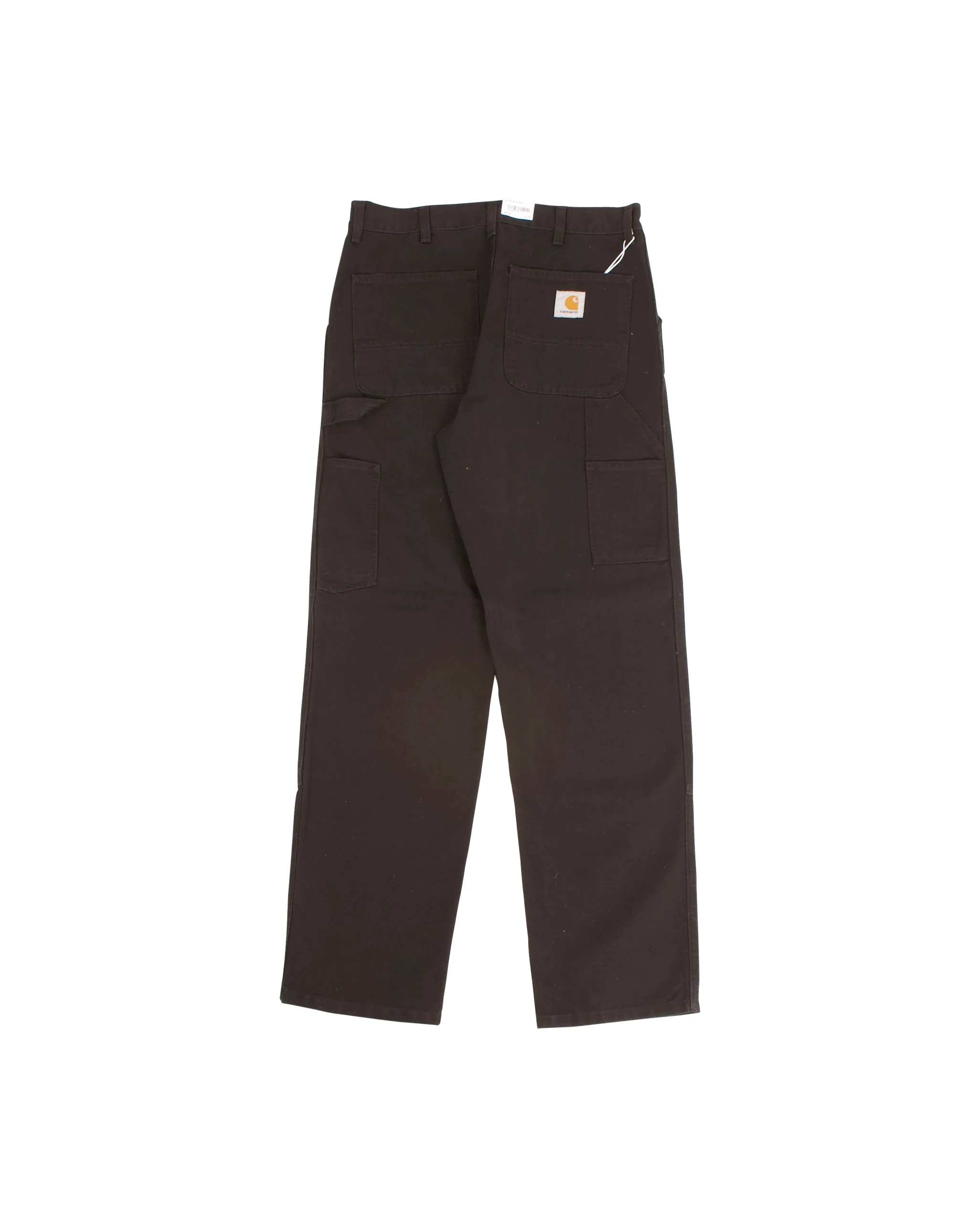 Double Knee Pant Black Aged Canvas – Image 7